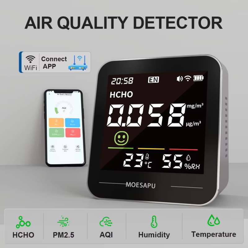 moniteur de qualité de l'air