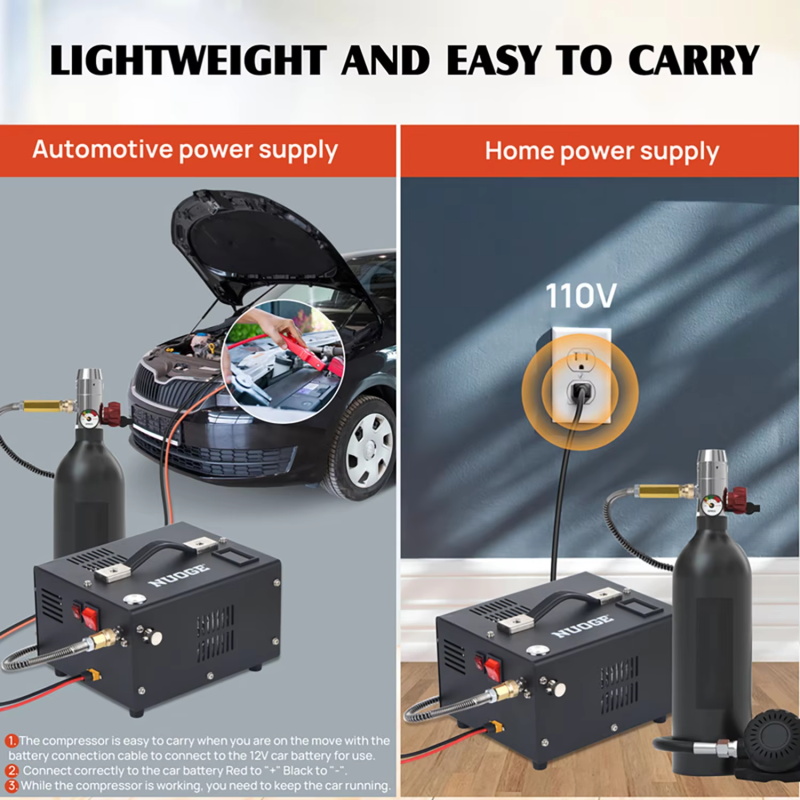 portable PCP air compressor pump