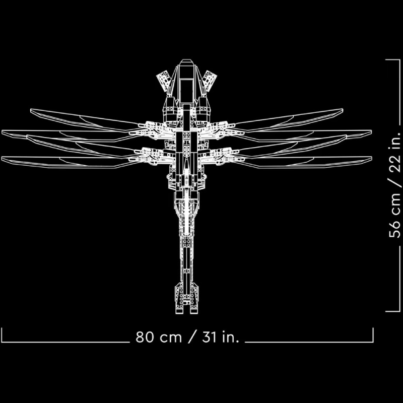 Ornithopter aircraft construction kit