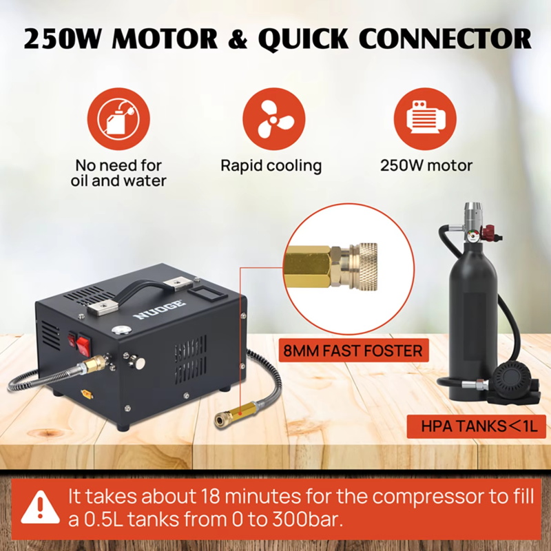 tragbare PCP-Luft kompressor pumpe