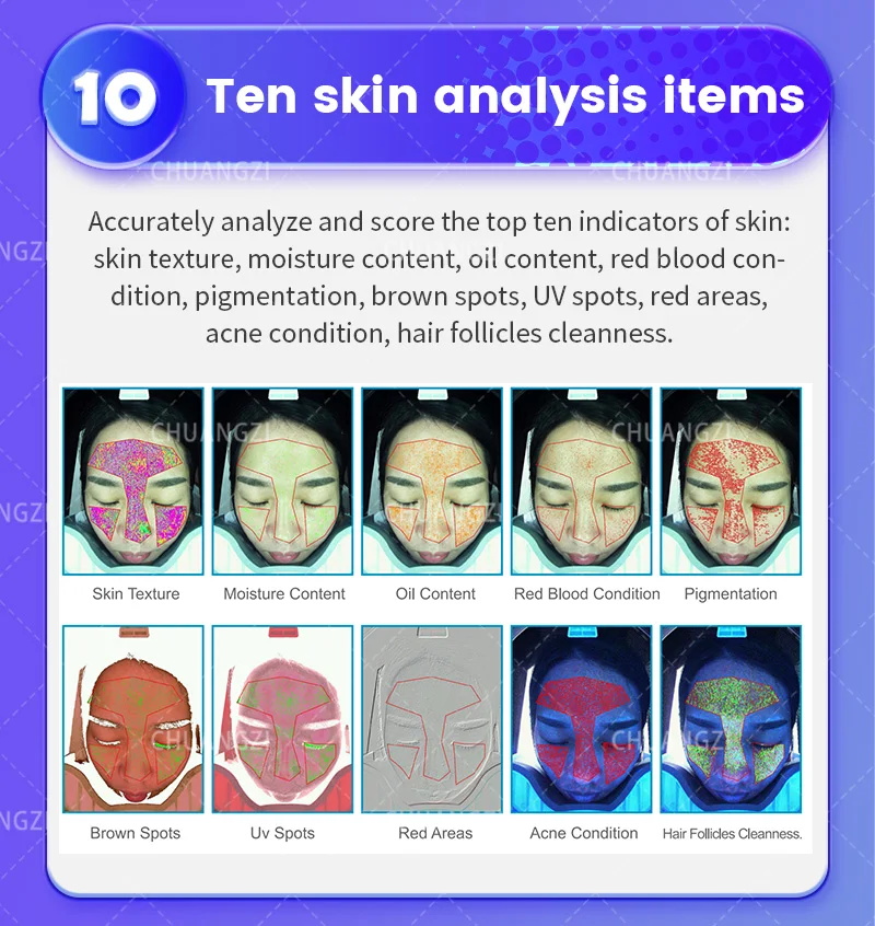 Face skin analyzer