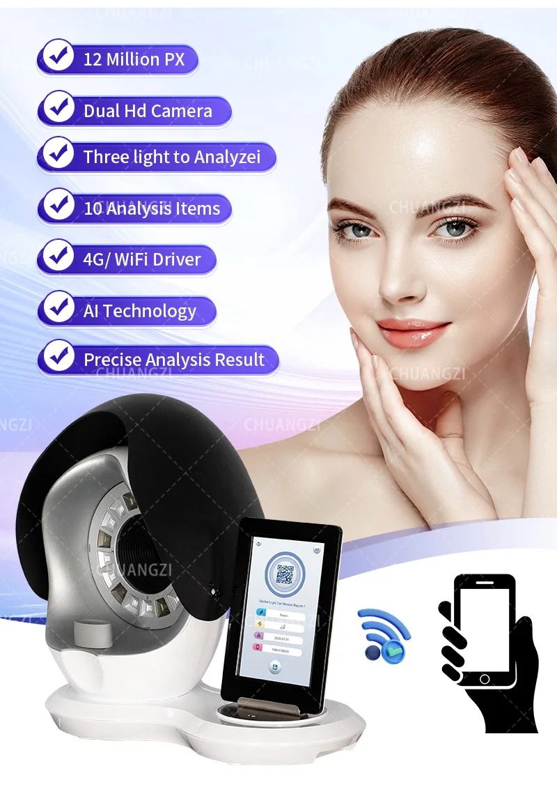 Face skin analyzer