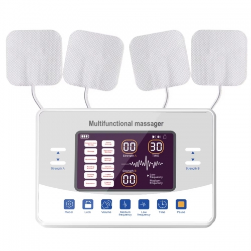 12 massage modes Low frequency therapy device TENS device EMS muscle stimulator Electronic pulse massager Myostimulation device