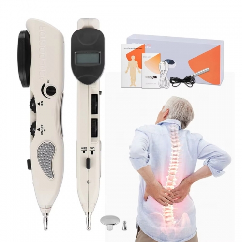 Electronic Acupuncture Pen Ten Point Detector Acupuntura Massage Pain Therapy Acupuncture Meridian Energy Pen