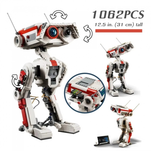 BD-1 robot compatible legoed space star 1062pcs building blocks bricks toys for children birthday christmas gifts