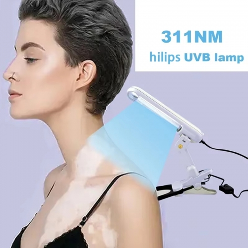 Lampe de photothérapie UVB étroite 311nm, thérapie à la lumière UVB, psoriasis vitiligo