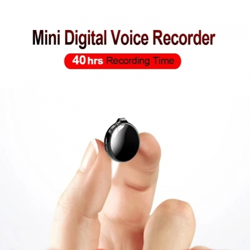 Pendant Mini Voice Recorder Espia 32G Noise Reduce Sound Record Activated Professional Support OTG MP3 Player