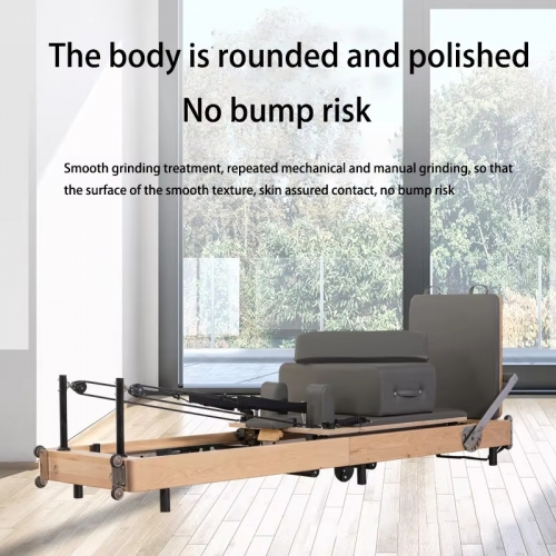 Pilates Roll Bed Fitness Equipment Yoga Studio Gym Pilates Reformer Machines Ladder Home Bodybuilding Exercise