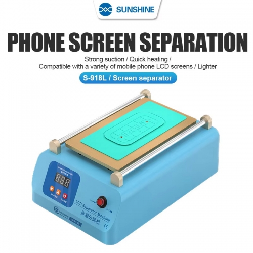 Séparateur d'écran LCD pour téléphones mobiles de moins de 8 pouces, machine de séparation de réparation d'écran d'aspiration