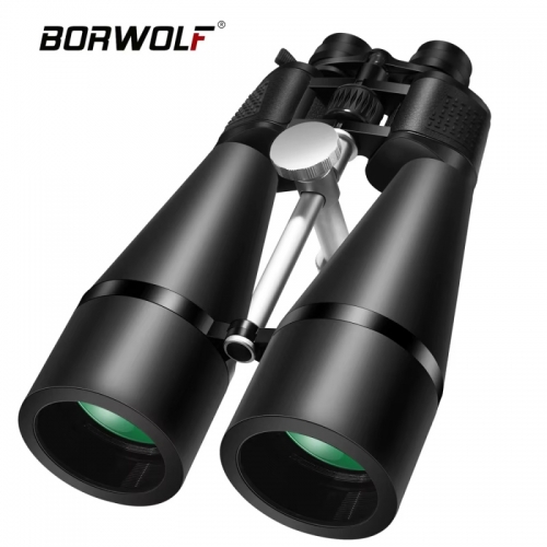 2024 New Borwolf binoculars 25-75x80 high resolution waterproof military telescope for bird watching hiking hunting sports