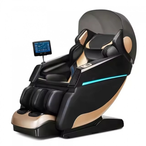 4D SL-Airbag-beheizter-Massagesessel mit Zero-Gravity-Massagestuhl Home 3D Office Elektrischer Beinlift Bürostuhl Massagesofa