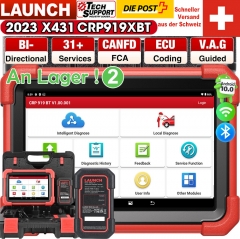 2024 LAUNCH CRP919X BT outil de Diagnostic professionnel OBD2 tout système ECU programmation de clé TPMS Scanner OBD2