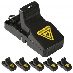 6 Pack Mouse Traps No Battery Required with High Sensitive Trigger Reusable Eco Friendly Rodent Trap