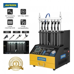 Autool CT500 gdi efi fei injector cleaner & tester machine 6 cylinder injector cleaner tester for car & motorcycle