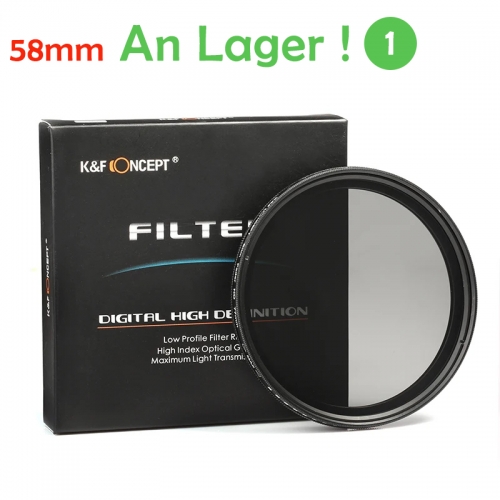 ND2 to ND400 ND Lens Filter Fader Adjustable Neutral Density Variable without Blue Coating 37mm 40.5mm 43mm 46mm 49mm 52mm 55mm 58mm 62mm 67mm 72mm 77