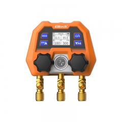 Elitech DMG-4B Digitale Manifold Gauge App Control AC Messgeräte bluetooth Verbinden app