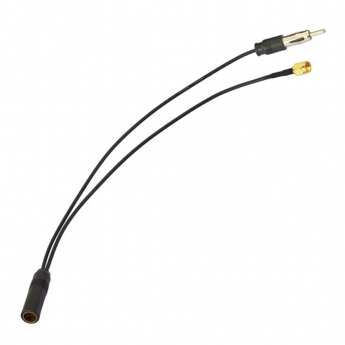 DAB Radio Konverter Splitter FM/AM DAB Autoradio Aktive Antenne Adapter Kabel SMA für Honda und BMW