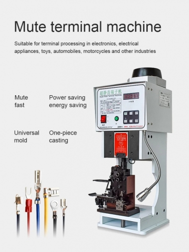 220 V Terminal Crimpmaschine 1,5 T-4 T Automatische Flachkabel Draht Crimper Anschlüsse Mehrere Terminals terminal kompaktor