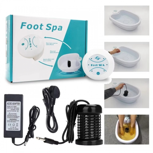 Detox Ionic Foot Spa Bath Machine Massage Foot La désintoxication ionique soulage la fatigue, favorise une bonne santé et plein de vitalité