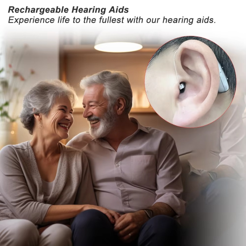 Rechargeable digital BTE hearing aid