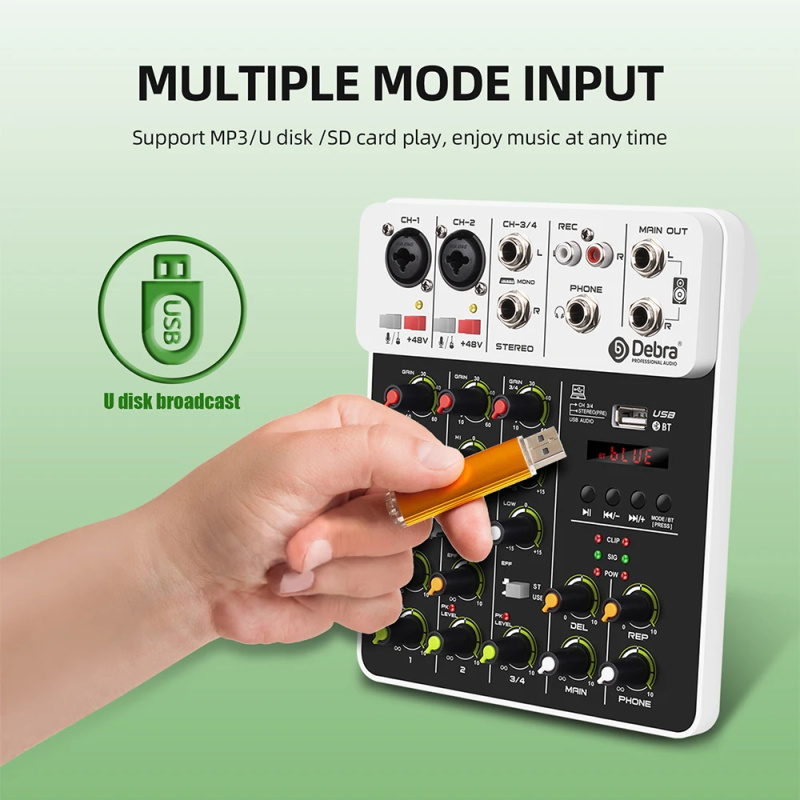 V4 Audio-Interface Mischpult