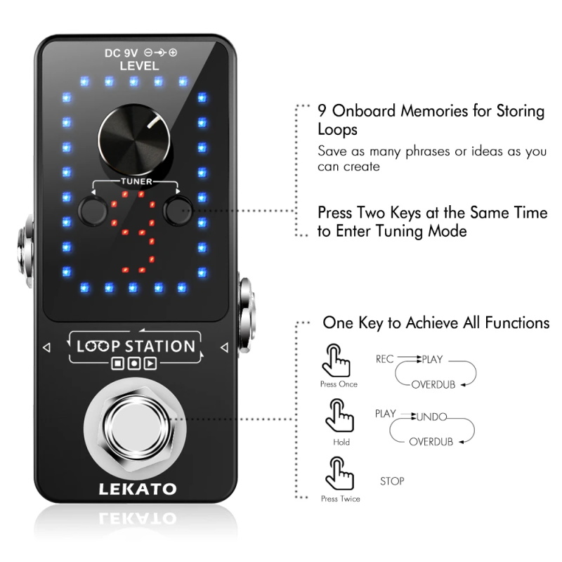 Guitar effect pedal