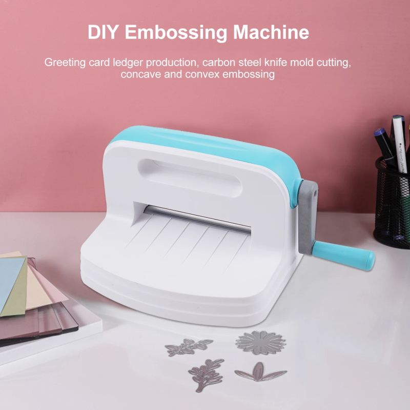 Manual punching and embossing machine