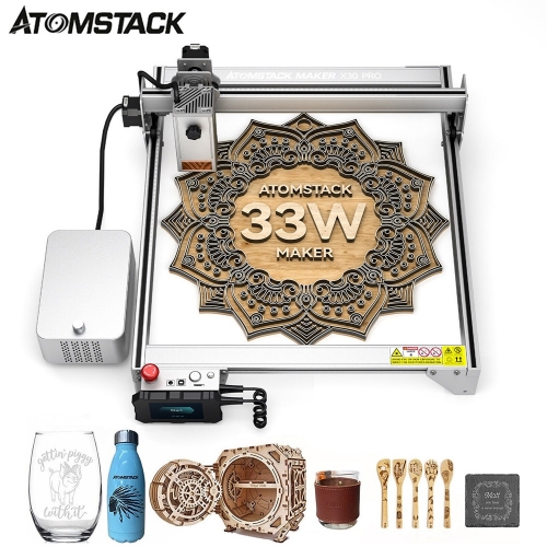 ATOMSTACK X30 PRO 160W Laser Engraving Machine Laser Cutter With F30 Pro Air Assist Kit 400W CO₂-Laser Engraving Machine Effect