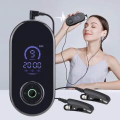 Dispositif d'aide au sommeil ces thérapie de stimulation 1000mah type de clip d'oreille anxiété dépression instrument de sommeil rapide dormeur