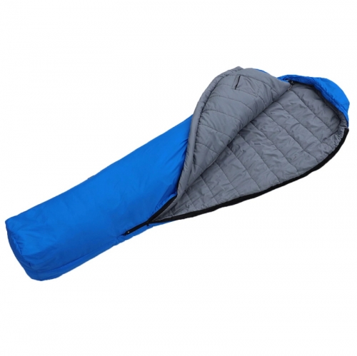 Sac de couchage en coton pour camping 3 saisons, sac de couchage à dos respirant, hydrofuge, coupe-vent, portable et léger pour adultes