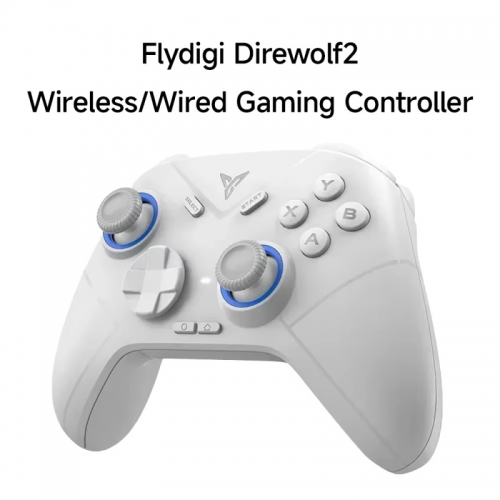 Contrôleur de jeu sans fil Flydigi direwolf contrôleur de fonction de lignes hall bluetooth pour windows pc nintendo switch