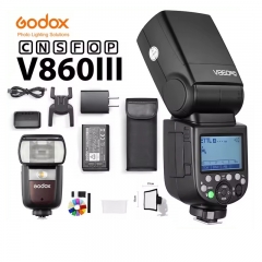 Godox V860III V860III-C V860III-N V860III-S V860III-O V860III-F V860III-P TTL HSS 2.4G flash speedlite pour Canon Nikon Sony Fuji Olympus Pentax