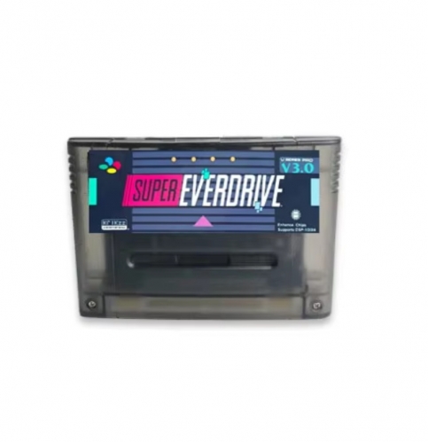 Cartouches de jeu Snes 3.0 en 1, Version DSP Rev2.0 pour Ever drive, édition Snes NTSC, 16 bits, pour Console de jeu