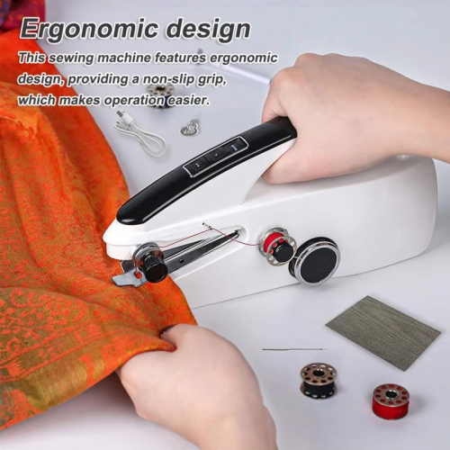 Handheld Sewing Machine Battery Powered Electric USB Quick Sewing Machine for Home Handcraft DIY Travel Fabric Machines Craft