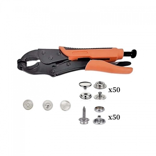 For Canvas, Boat Covers Adjustable Snap Fastener Pliers Snap Fastener Kit, Snap Fastener Tool Set