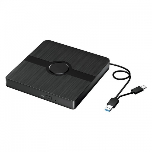 Lecteur Blu-ray externe, lecteur graveur CD/DVD avec fonction de lecture/écriture, lecteur Blu-ray Portable pour PC portable Win10