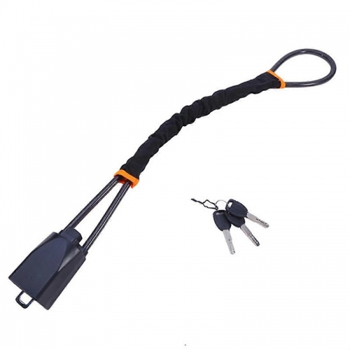 Car Steering Wheel Lock, Universal Seat Belt Anti-Theft Lock with 3 Keys, Anti-Theft Device for Most Cars, SUVs, Cars