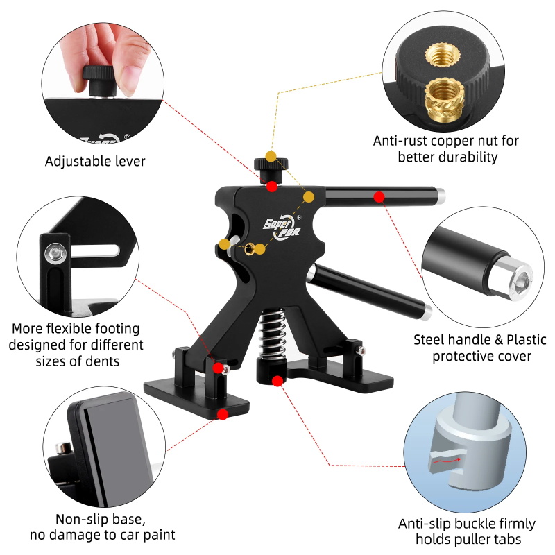 Outils de débosselage de voiture