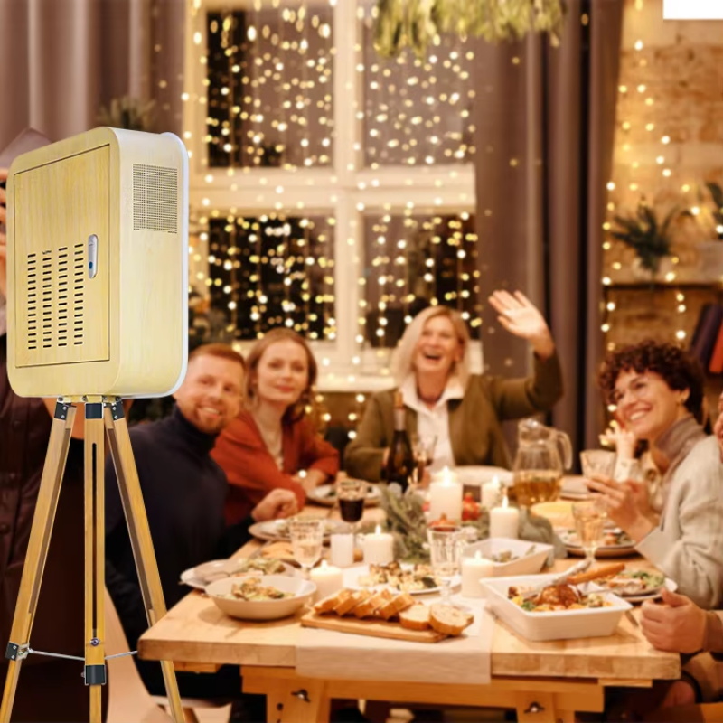 Thanksgiving-und Weihnachts feiern Fotoautomat