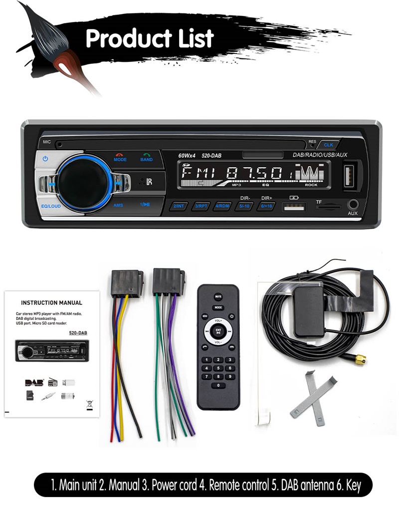 Auto-MP3-Player Autoradio