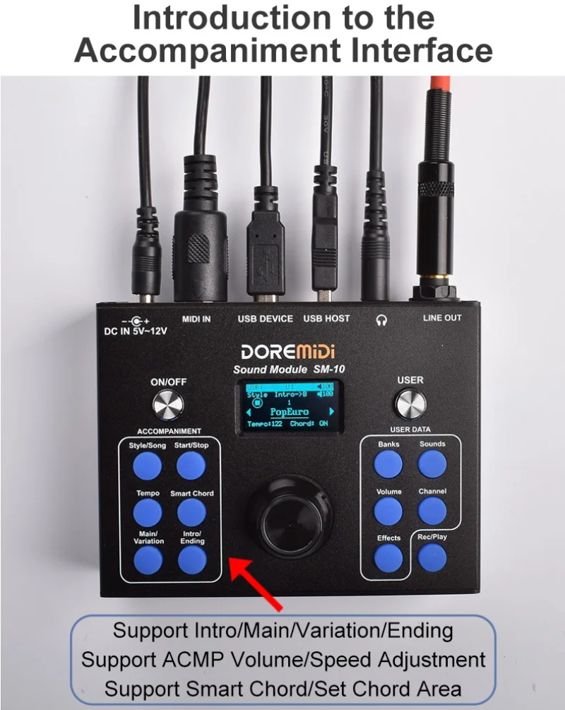 Begleitung Sound Source Box