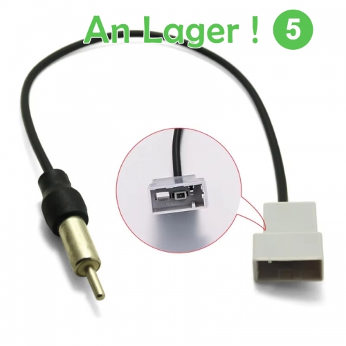 Adaptateur d'Antenne Stéréo Audio pour Subaru Forester/Impreza/Legacy/Outback