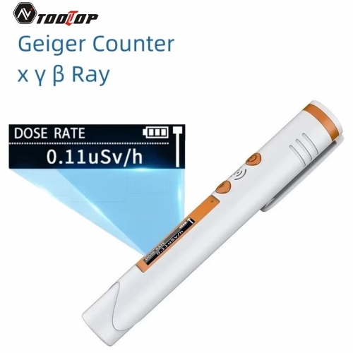 Détecteur de rayonnement nucléaire de type stylo de poche HFS-P3, alarme de dose de rayonnement x y β, compteur Geiger, dosimètre