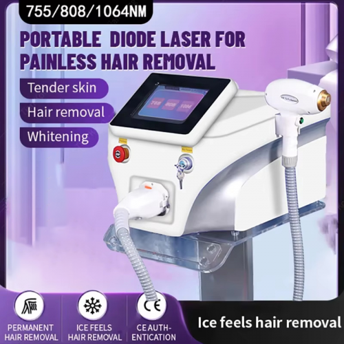 2000W 808nm Diodenlaser Haaren tfernung professionelle Maschine schmerzlose Luftkühlung permanente Laser Haaren tfernung 808 nm 1064nm Epilierer