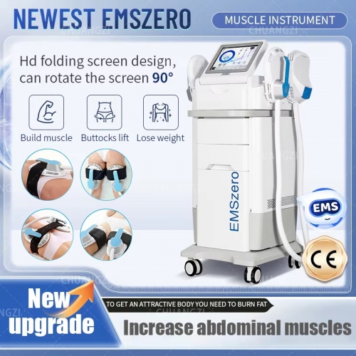 Ems rf sculpt machine sculpting electro magnetic stimulation body slimming styling fat removal build muscle alon emszero