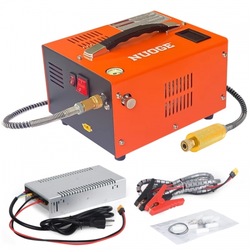 PCP air compressor 4500 Psi 30 Mbar pump oil/water free apply high pressure to diving cylinder