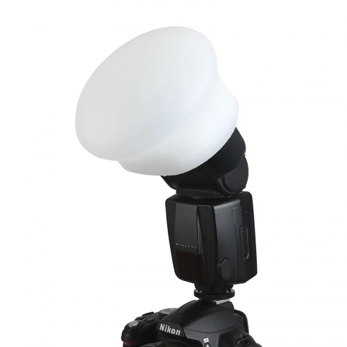 Boule en caoutchouc de diffuseur de lumière magnétique en Silicone, pour appareil photo Godox Canon Nikon Yongnuo Speedlite as MagMod