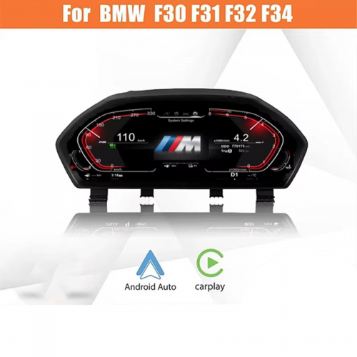 Newest original digital lcd instrument for bmw 3 4 series f26 f30 f31 f32 f34 f35 f36 cic nbt cluster panel cockpit tachometer