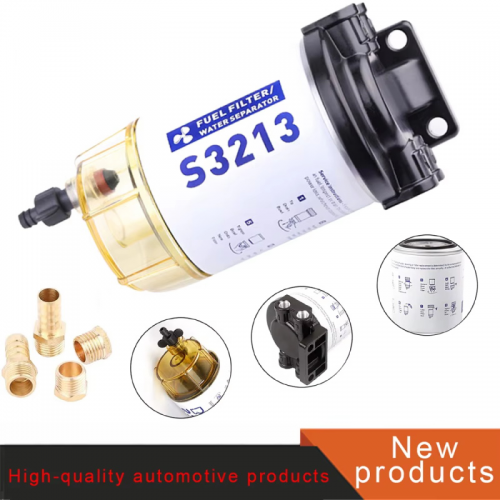 S3213 Fuel Water Separator Filter assembly compatible with Outboard Engine Mercury Yamaha Racor Sierra Motor Boat 10 Micron