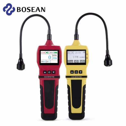 Bosean – détecteur de fuite de gaz domestique industriel CH4/gaz naturel/charbon, analyseur de détecteur de gaz Combustible, 4 méthodes d'alarme